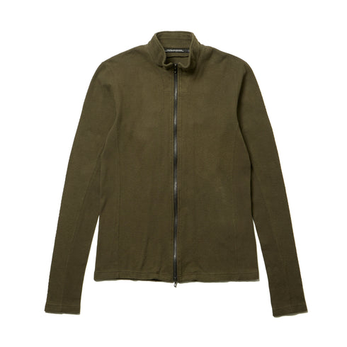 JULIUS 957CUM1 Army Green / Seamed Skinny Top