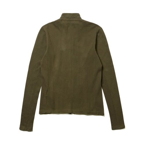 JULIUS 957CUM1 Army Green / Seamed Skinny Top