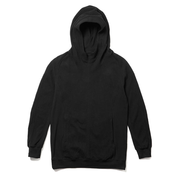 JULIUS 957CUM2 Black / Seamed Hoodie