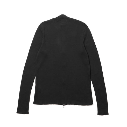 JULIUS 957KNM1 Black / Skinny Zip Top