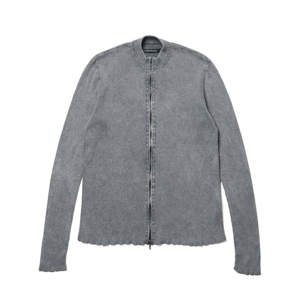 JULIUS 957KNM1 Steel / Skinny Zip Top