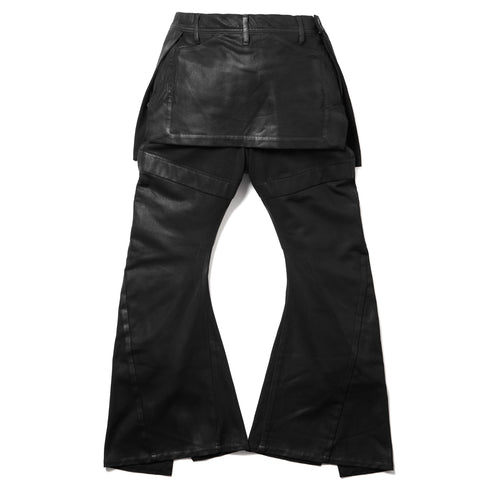 JULIUS 957PAM10 Black / Indirect Flare Pants