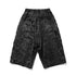 JULIUS 957PAM4 Black / Cropped Baggy Pants
