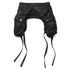 JULIUS 957SKU2 Black / Gas Mask Waist Gear