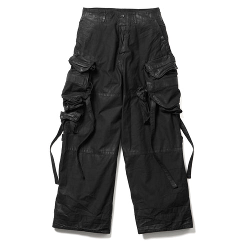 JULIUS 957PAM16 Black / Gas Mask Pants