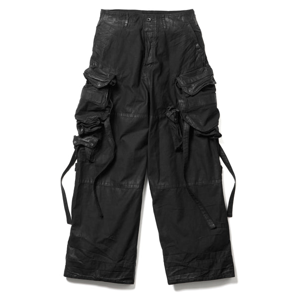 JULIUS 957PAM16 Black / Gas Mask Pants