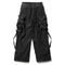 JULIUS 957PAM16 Black / Gas Mask Pants