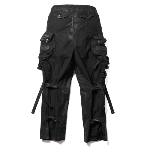 JULIUS 957PAM16 Black / Gas Mask Pants