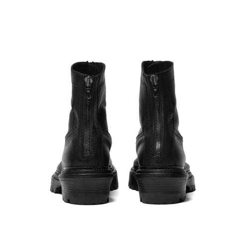 JULIUS 957FWM1 Black / Front Zip Boots