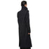 JULIUS 957COM1 Black / Coverd Neck Coat