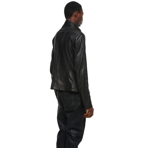 JULIUS 957BLM10 Black / Urban Seamed Jacket