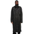 JULIUS 957COM5 Black / Volcano Seamed Coat