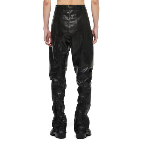 JULIUS 957PAM23 Black / Droid Narrow Pants