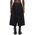 JULIUS 957PAM4 Black / Cropped Baggy Pants