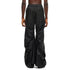 JULIUS 957PAM5 Black / Bending Tuba Pants