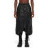 JULIUS 957PAM6 Black / Cropped Drop Crotch Pants