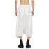 JULIUS 957PAM6 Off White / Cropped Drop Crotch Pants