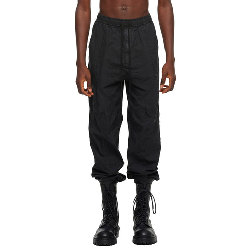 JULIUS 957PAM7 Black / Unchain Jogger Pants