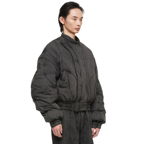 JULIUS 077BLM4 Ash Gray / Unchain Jacket