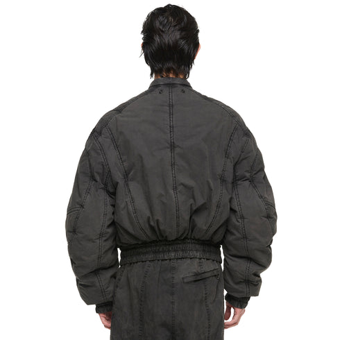 JULIUS 077BLM4 Ash Gray / Unchain Jacket