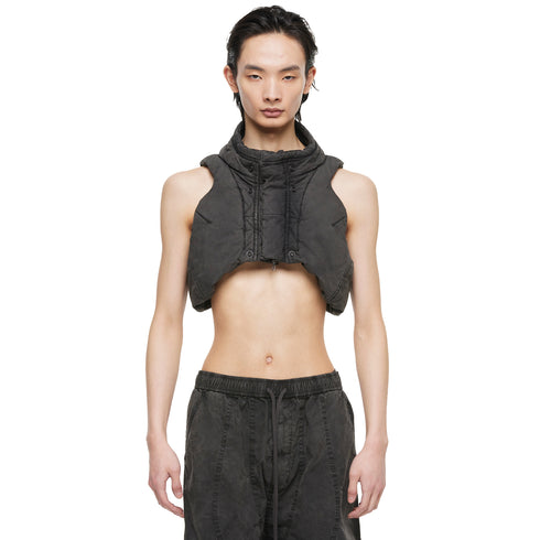 JULIUS 077VEM1 Ash Gray / Droid Vest