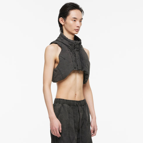 JULIUS 077VEM1 Ash Gray / Droid Vest