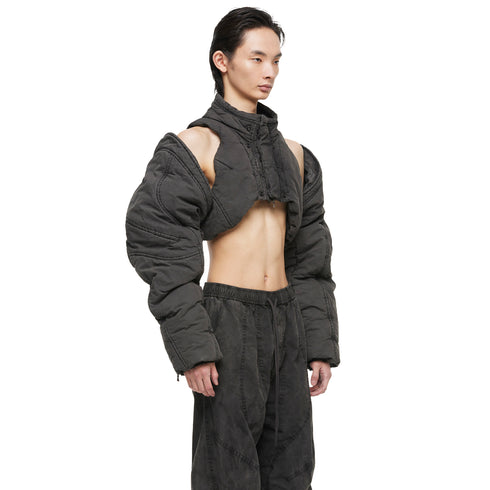 JULIUS 077ACU48 Ash Gray / Unchain Sleeve Gear