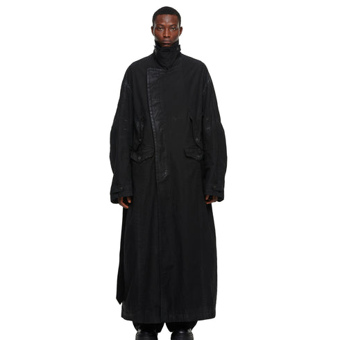 JULIUS 957COM4 Black / Deckard Over Coat