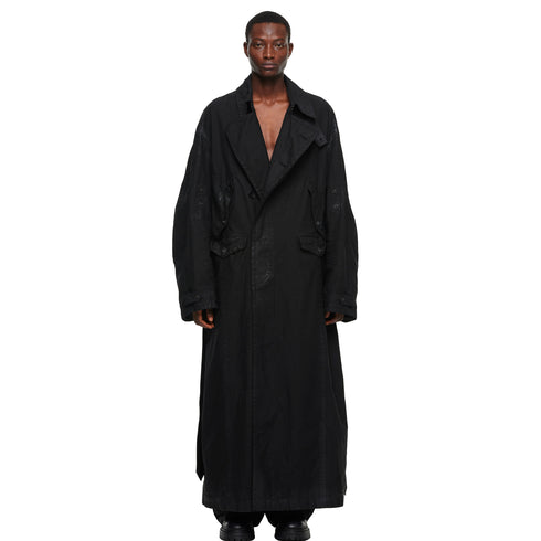 JULIUS 957COM4 Black / Deckard Over Coat