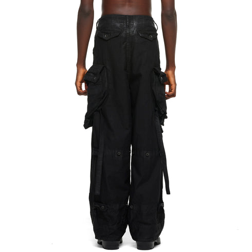 JULIUS 957PAM16 Black / Gas Mask Pants