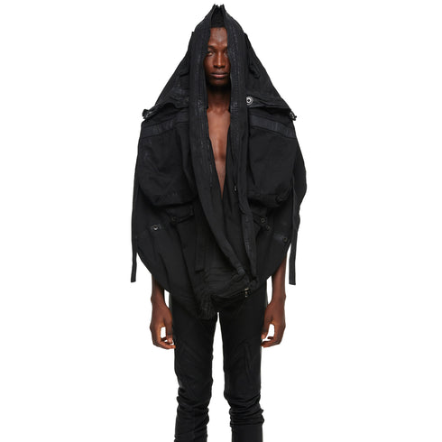 JULIUS 957SKU1 Black / Gas Mask Skirt
