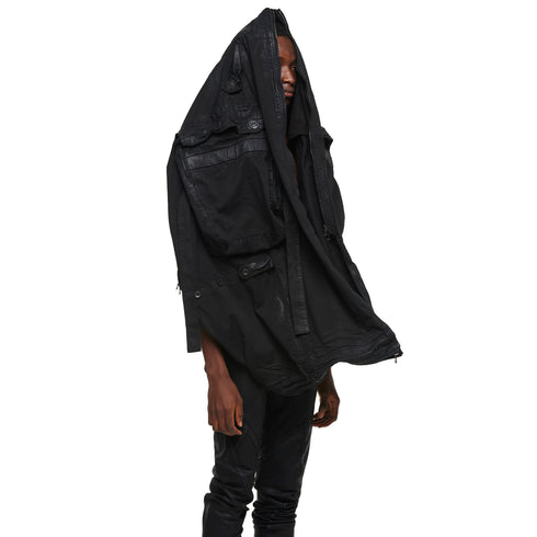 JULIUS 957SKU1 Black / Gas Mask Skirt