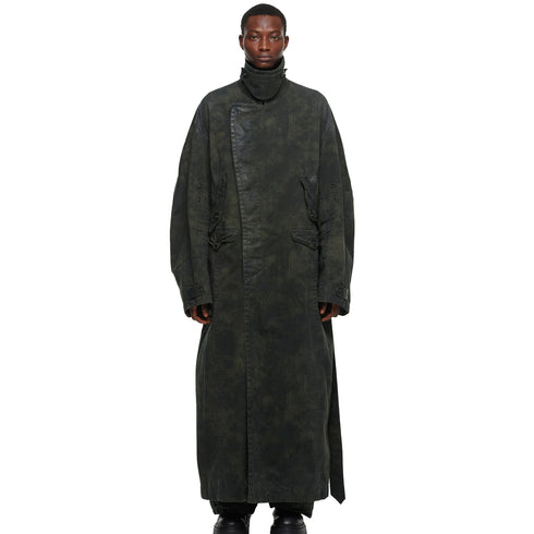 JULIUS 957COM4-P Camouflage / Deckard Over Coat