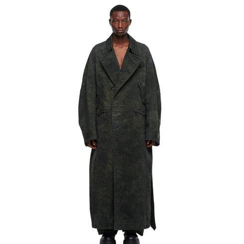 JULIUS 957COM4-P Camouflage / Deckard Over Coat