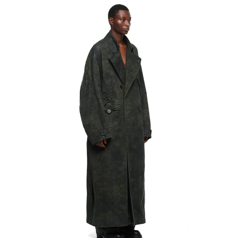 JULIUS 957COM4-P Camouflage / Deckard Over Coat