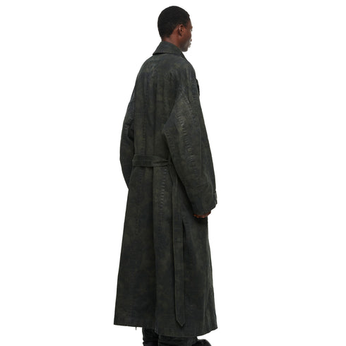JULIUS 957COM4-P Camouflage / Deckard Over Coat