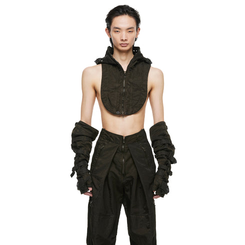 JULIUS 957VEM3 Dark Khaki / Mechanical Vest