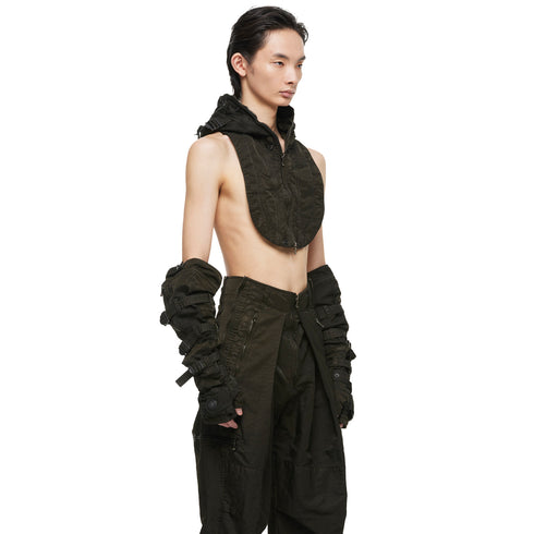 JULIUS 957VEM3 Dark Khaki / Mechanical Vest