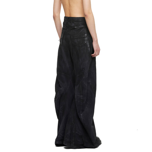 JULIUS 077PAM6 Charcoal / Bending Flare Pants