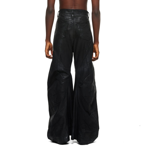 JULIUS 957PAM11 Black / Bending Tuba Pants