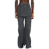 JULIUS 957PAM10-GR Steel / Indirect Flare Pants