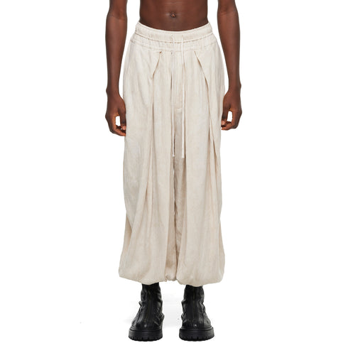 JULIUS 957PAM18 Sand / Multiple Tucks Pants