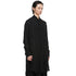 JULIUS 957SHM3 Black / Side Flow Shirt