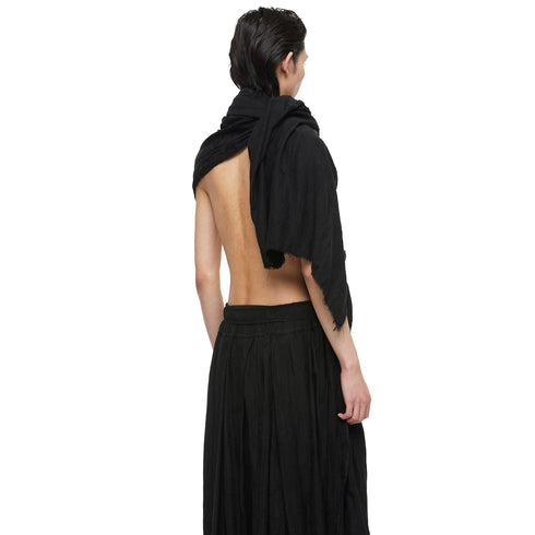 JULIUS 957STU1 Black / Jaquard Stole
