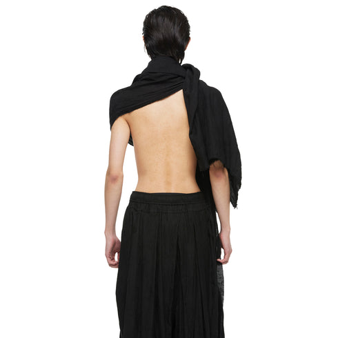 JULIUS 957STU1 Black / Jaquard Stole