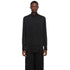 JULIUS 957SHM5 Black / Stand Collar Shirt