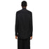 JULIUS 957SHM5 Black / Stand Collar Shirt