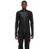 JULIUS 957KNM1-C Black / Skinny Zip Top