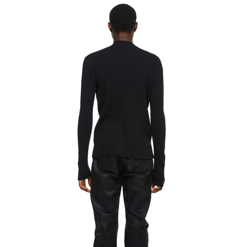 JULIUS 957KNM1 Black / Skinny Zip Top