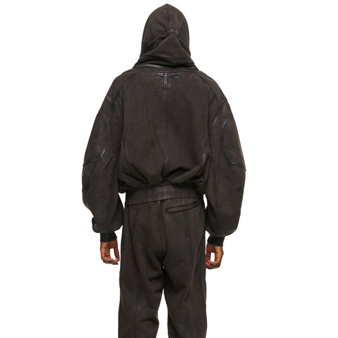 JULIUS 957CUM3 Dark Brown / Unchain Hoodie